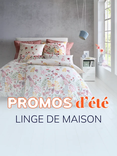 Promos d'été : linge de maison
