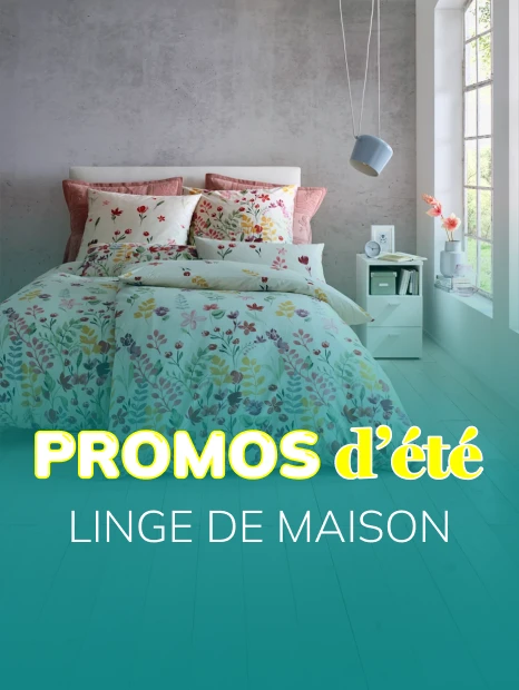 Promos d'été : linge de maison
