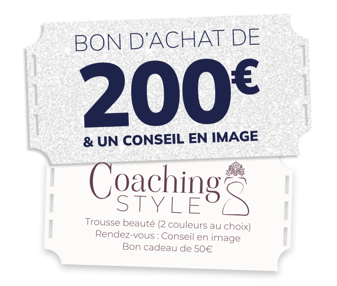 Bon d’achat de 200€ & un conseil en image